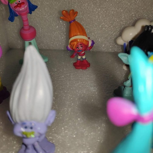 Trolls DreamWorks collectible figures set of 12 like new
