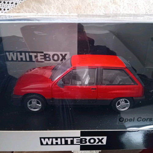 Opel Corsa A SR 1985 1/24 new, White Box
