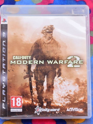Call of Duty: Modern Warfare 2 PS3 game like new, action shooter