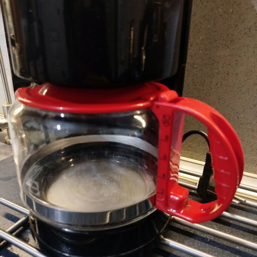 Coffee maker used for 10 cups