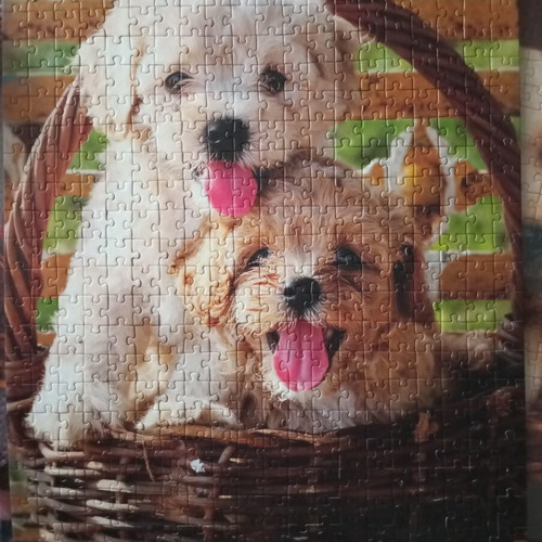 Puzzle 500 pieces used without box