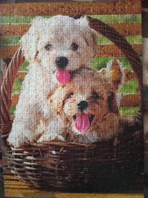 Puzzle 500 pieces used without box