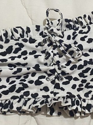 Unique21 Dalmatian μπικίνι τοπ με έξω τους ώμους μέγεθος S σαν καινούργιο