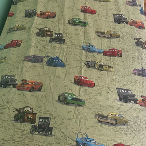 Disney Macqueen bed cover new for single bed