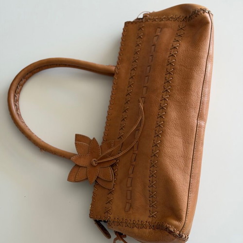 Missoni leather shoulder bag camel tan like new