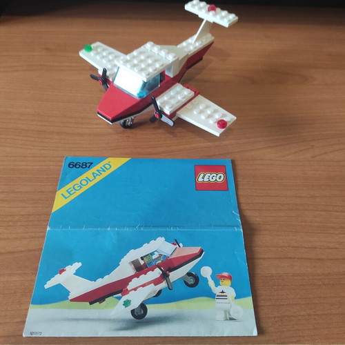 Lego LEGOLAND 6687 used, missing figures, with instructions