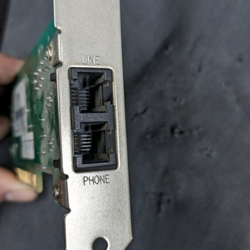 PCTEL I56psp-f30 56K V.90 PCI Data Fax Modem used