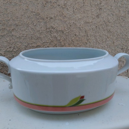 Ceramic planter used