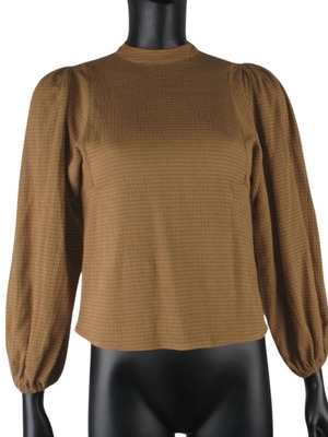 Samsoe & Samsoe Harriett blouse new with tag, brown, size XXS