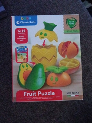 Baby Clementoni Βρεφικό Παιχνίδι Σετ Φρούτων Καινούργιο