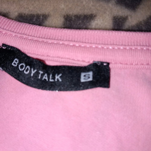 BodyTalk women's t-shirt pink size Small like new