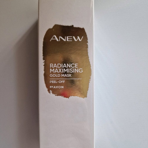 Avon face mask gold mask peel-off new