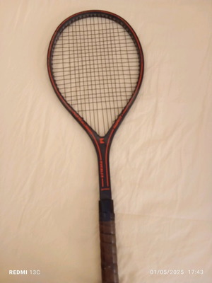 Ρακέτα τέννις Kuebler plus 30 all round graphite μεταχειρισμένη, δεκαετίας 1980