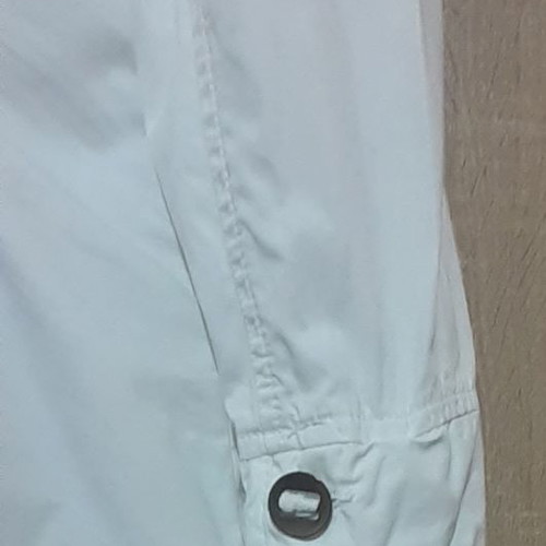 Ajura S&Co white jacket with embroidery used, size L