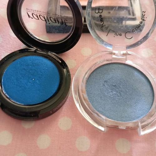 Eyeshadows used, pack of 6 pieces