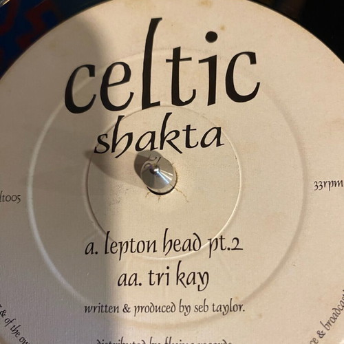Shakta Goa Trance Vinyl Record used, electronic