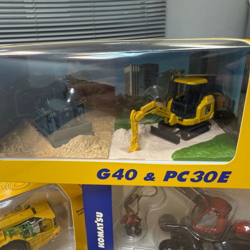 Komatsu Original Official Diecast New