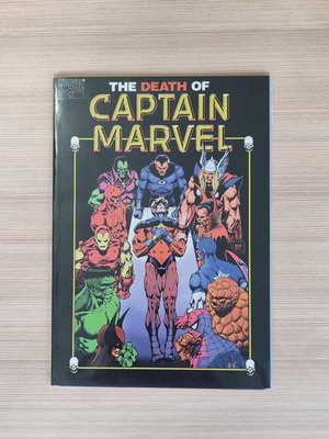 Death of Captain Marvel TPB Marvel Comics 1994 κατάσταση VF-NM