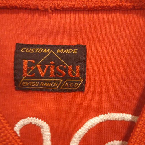 Evisu Jacket XL Red With Stripes Like New