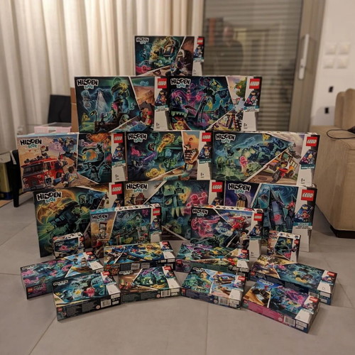 Lego Hidden Side series new, complete set of 21 sets