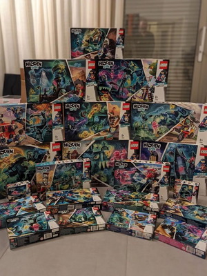 Lego Hidden Side series new, complete set of 21 sets