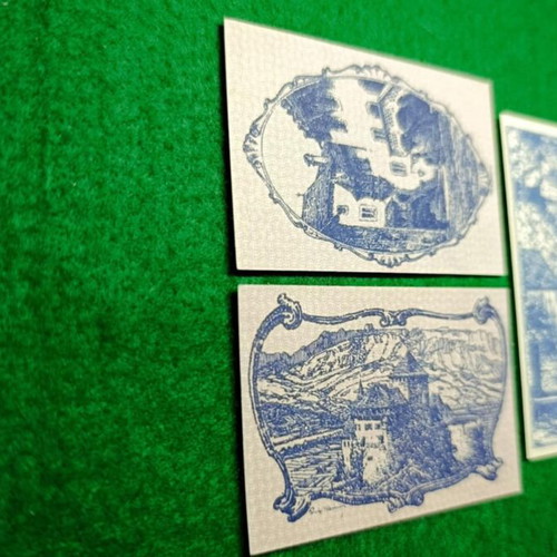 Liechtenstein banknote set UNC authentic, uncirculated