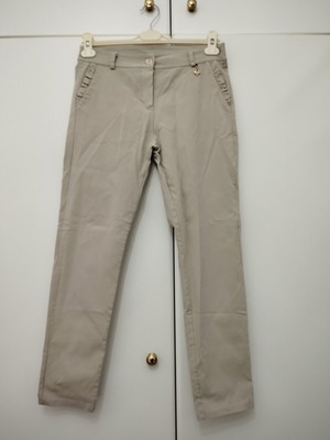 Women's Beige Pants slim chino, like new, size M 38 10