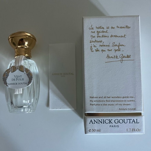 Annick Goutal Paris Vent de Folie eau de toilette 50ml used