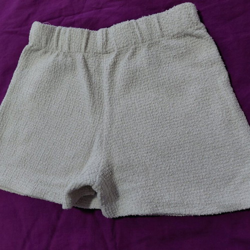 Zara shorts skirt like new, boucle fabric, beige