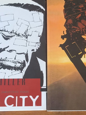 Sin City 2 volumes graphic novels like new