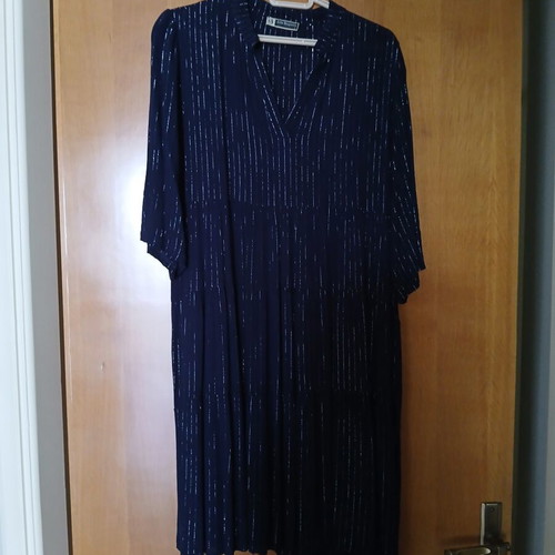 Julia Bergovich dress blue, like new, airy