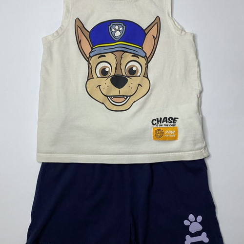 Sleeveless shirt and shorts set like new, colorful, C&A, boy 3 years