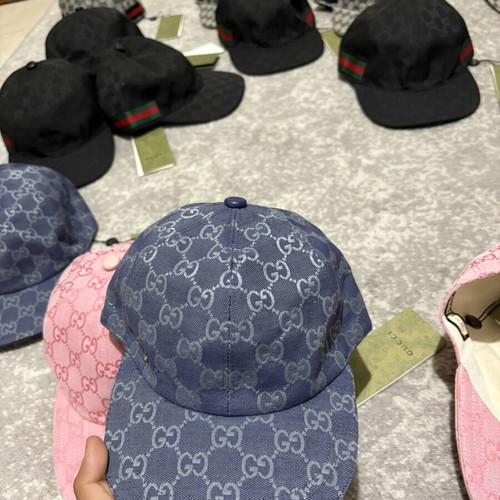 Gucci GG Cap new, blue, sizes S and M