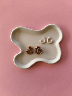 Polymer clay cutter like new for handmade earrings