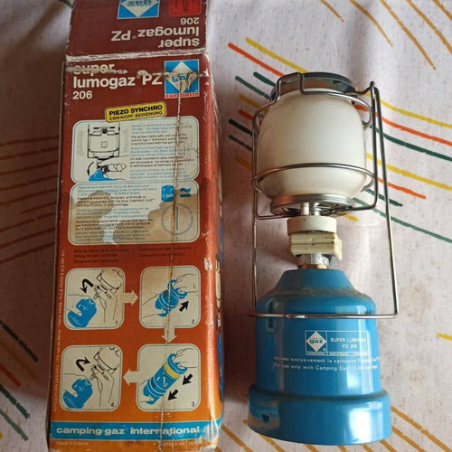 Campingaz Super Lumogaz PZ 206 camping lamp like new