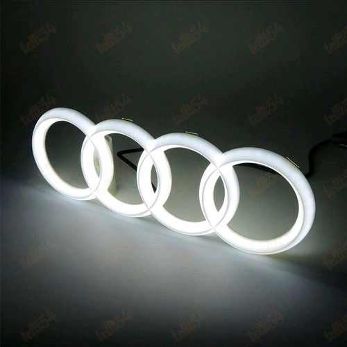 Audi LED mask emblem new, illuminated white light
