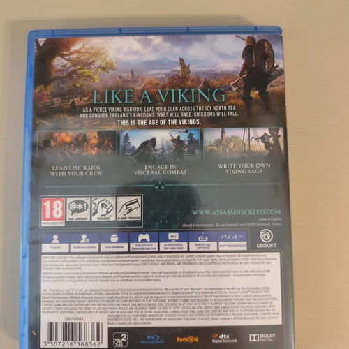 Assassin's Creed Valhalla PS4 used action adventure game