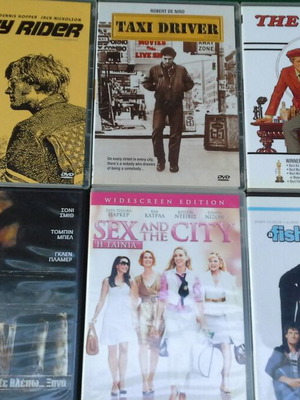 DVD set of 6 movies like new