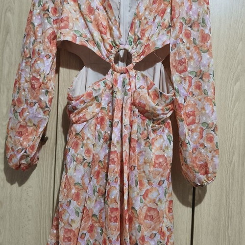 Boohoo floral dress, size L