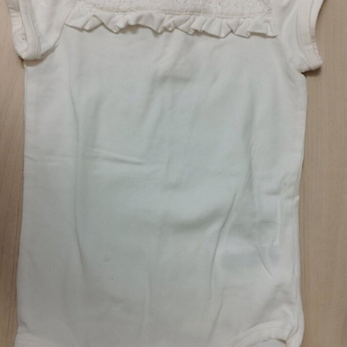 H&M short-sleeve shirt 86cm 12-18m like new with lace