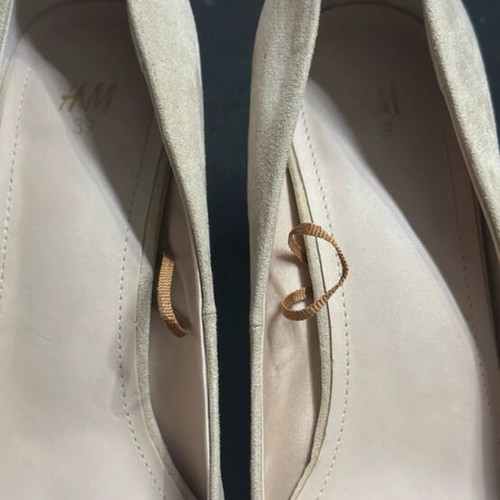 H&M beige pumps like new, size 39