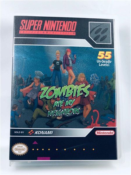  Zombies SNES Super Nintendo
