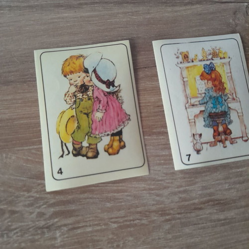 Sarah Kay stickers like new, set of 3 pieces