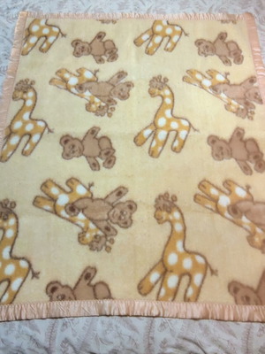 Baby blanket used 1.1x1.3
