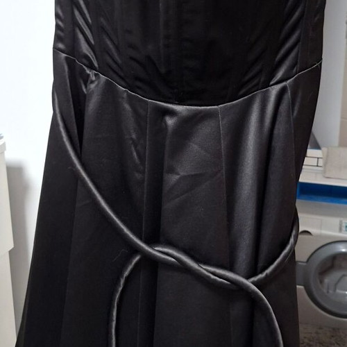 Manoush dress strapless with bow details like new, black