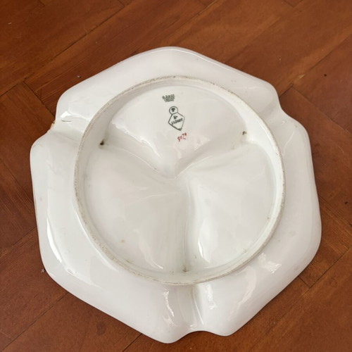 Πιατέλα Limoges Art Nouveau 1900-1920 σαν καινούργια, χειροποίητη ζωγραφική