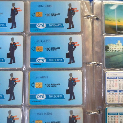 Ote phone card collection like new, about 650 pieces 1992-2004
