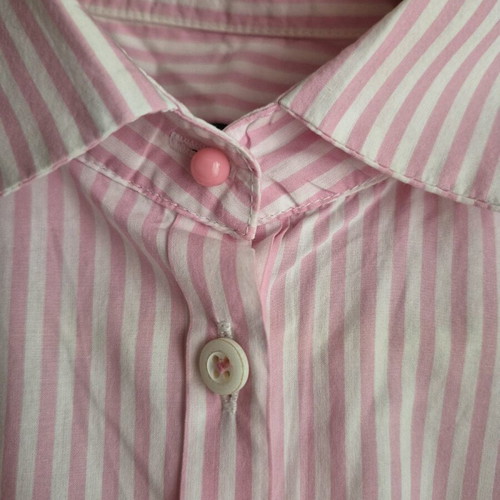 Pink striped Marc O’Polo shirt with short sleeves like new, size M