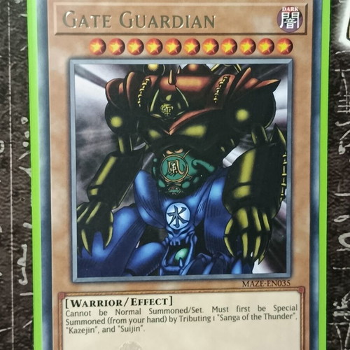 Gate Guardian Yu-Gi-Oh! card