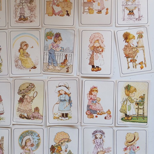 Sarah Kay Panini Stickers 1980 like new, 36 pieces